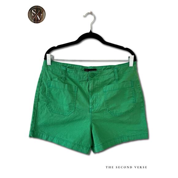 Sanctuary Pants - Sanctuary Shorts Bright Green Front Pocket Waist Size 31